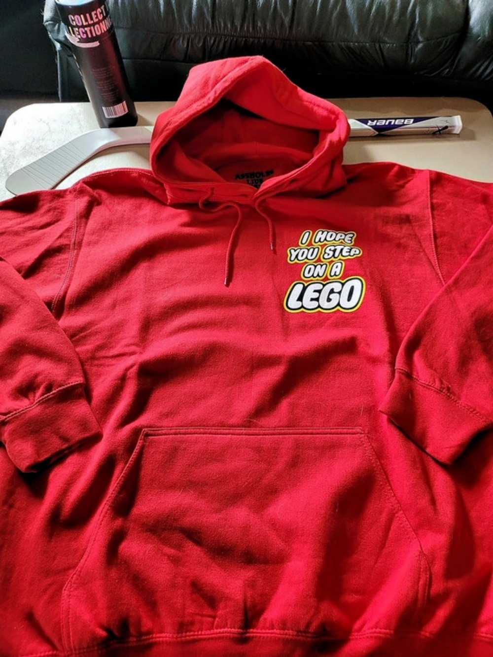 Assholes Live Forever I Hope You Step On A Lego Hoodie